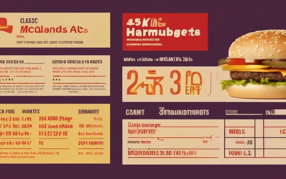 Ile kalorii ma hamburger z Mc? Zaskakujące fakty o kaloryczności